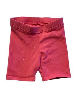 Cat & Jack Hot Pink Sparkle Bike Shorts